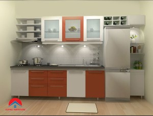 Tủ bếp thùng Picomat Cánh Acrylic