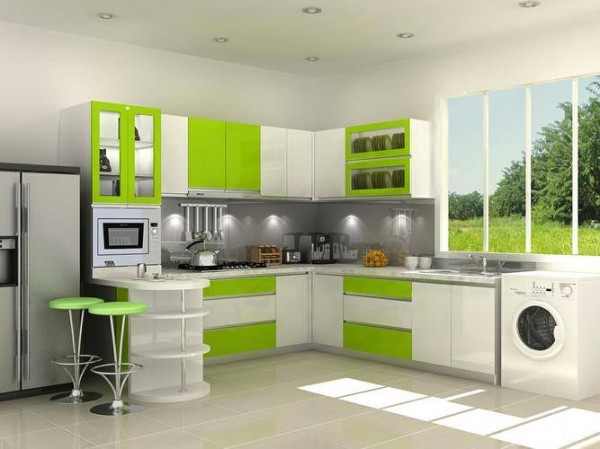 tủ bếp mdf lõi xanh 51