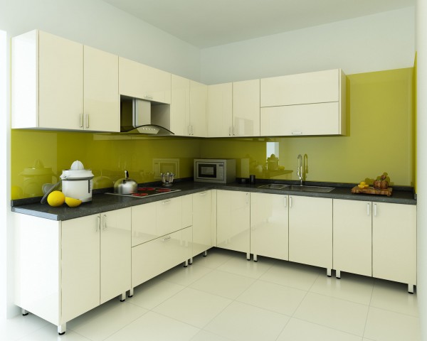 Tủ bếp laminate AP001