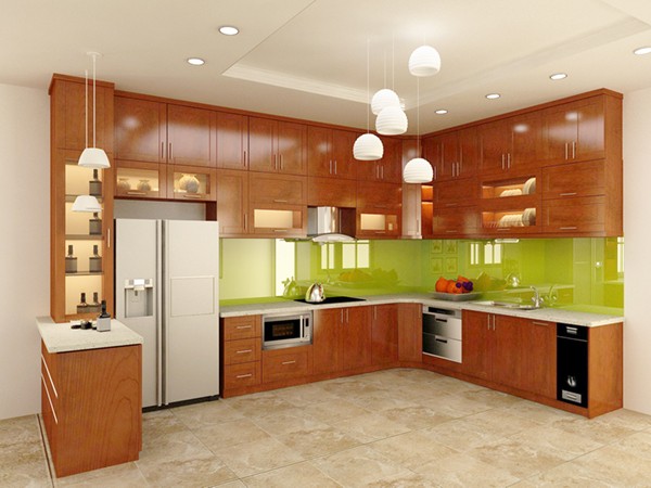 Tủ bếp và phụ kiên chung cư
