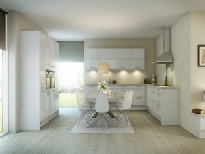 tủ bếp laminate alpha 021