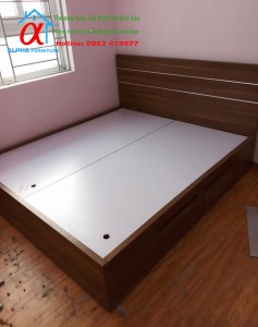 Giường Melamin 003