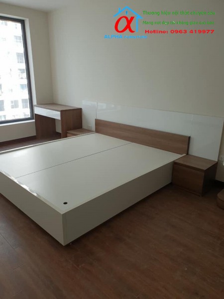 Giường Melamin 009