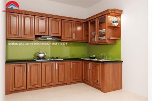 Nên làm tủ bếp bằng vật liệu gì?