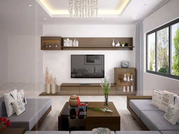 Thiết kế nội thất phòng khách theo phong thủy