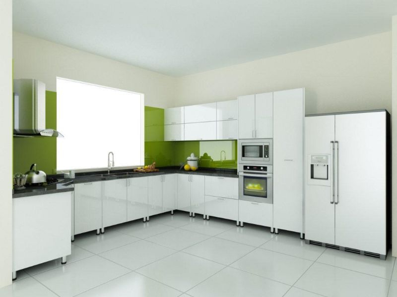 Tủ bếp nhựa acrylic - thiết kế cho phòng bếp hiện đại